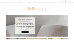 Desktop Screenshot of hellolovelystudio.com