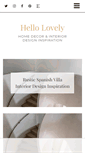 Mobile Screenshot of hellolovelystudio.com